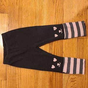 I cozi fleece lined leggings, size 5